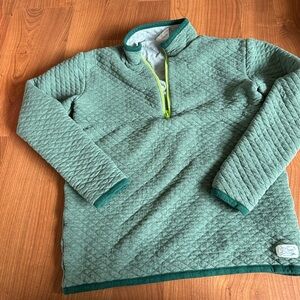 Crew cuts Quilted Pullover with Half-Zip